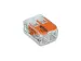 Compacte Verbindingsklem 2 x 0.2 - 4mm² Voor Alle Kabelsoorten