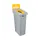Slim Jim Recyclingstation 87 Liter Geel PMD Inwerpopening