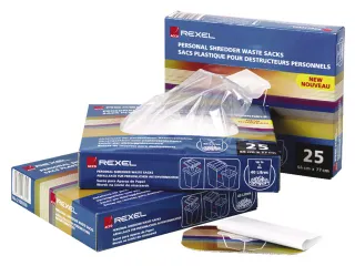 AS1000 Plastic afvalzakken grote kantoorpapiervernietigers 115 liter - 2