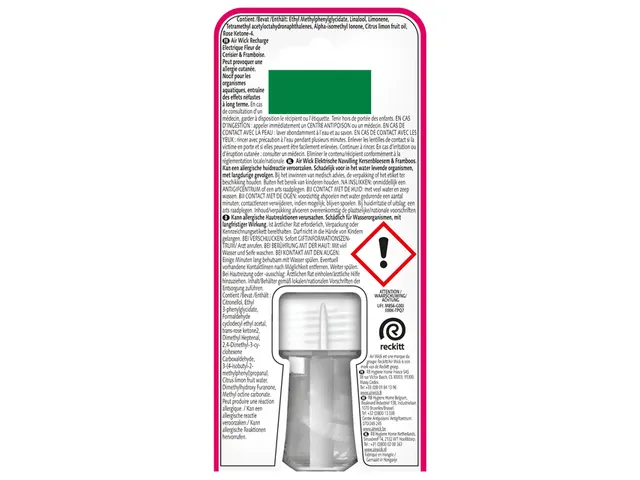Luchtverfrisser AirWick Electrical Kersenbloesem&Framboos refill 19ml