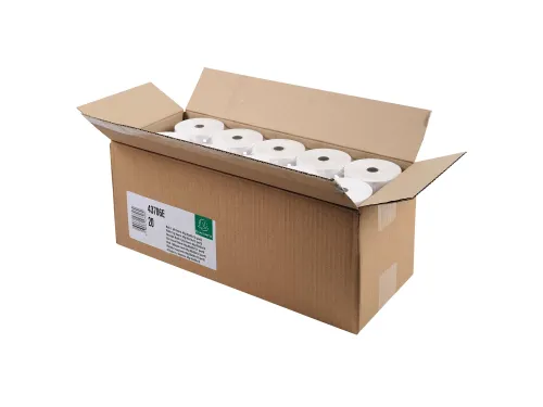 Kastickets 80X80X12X72 1-Laags Thermisch 55Gram