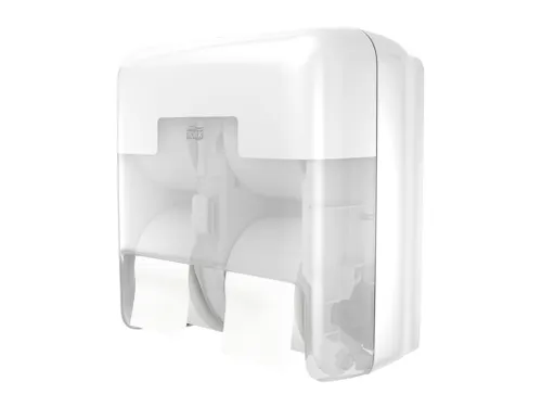 OptiServe Hulsloos Toiletpapier Dispenser 4-rol Wit