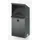 Wandasbak 3.7 liter Hxbxd 410x180x140mm Antiek-Zilverkleurig Staal