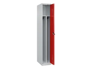 locker voor scheiding van kleding,HxBxD 1850x300x500mm,1vak - 1