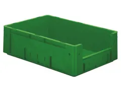 Euronorm Stapelkrat Groen 175x600x400mm 31l Gesloten Grijpopening