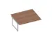 table de rallonge,p. bureau Bench,HxlxP 730x1800x1600mm