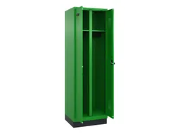locker voor scheiding van kleding,HxBxD 1950x600x500mm,2vak