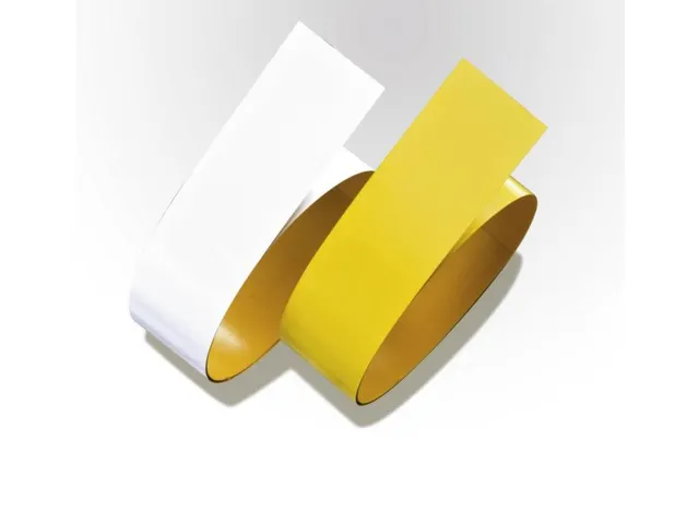 tape,plat staal,wit,band LxB 6mx75mm