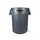 Ronde Brute Utility Container 166.5 Liter Grijs Rubbermaid