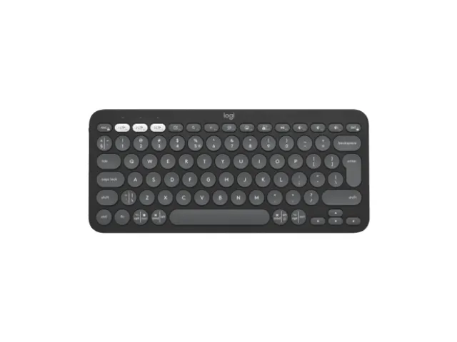 Clavier Logitech Pebble Keys 2 K380s sans fil QWERTY US Graphite