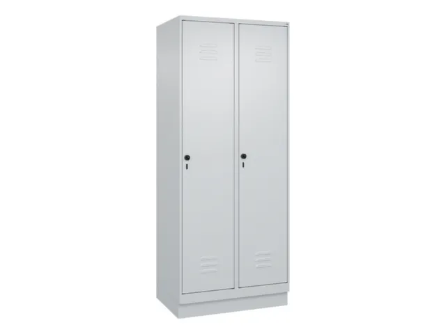 locker voor scheiding van kleding,HxBxD 1950x800x500mm,2vak