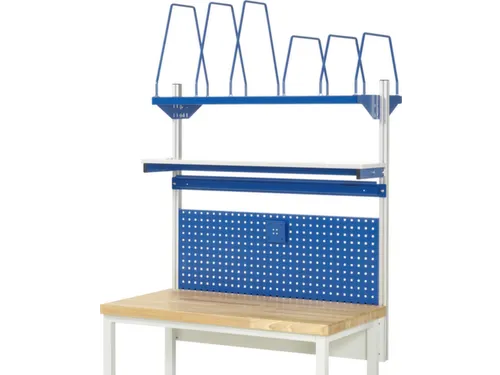 opbouwelement,v. werkbank,HxBxD 1130x1250x350mm,draagverm. 100kg,staal