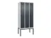 locker voor scheiding van kleding,HxBxD 2120x900x500mm,3vak