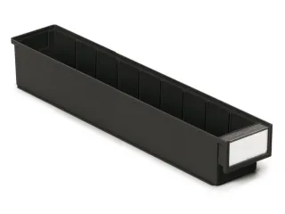 ESD-stellingbak,HxBxD 82x92x500mm,PP,zwart - 2