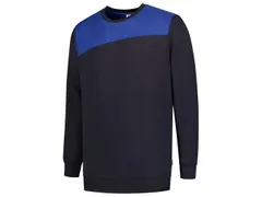 Tricorp 302013 Bicolor naden sweater marine/koningsblauw maat 2XL