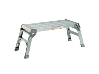 Werkplatform,Aluminium Geanodiseerd/Geribbeld - 1