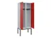 locker voor scheiding van kleding,HxBxD 2120x800x500mm,2vak
