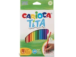 kleurpotlood Tita 36 stuks in een kartonnen etui