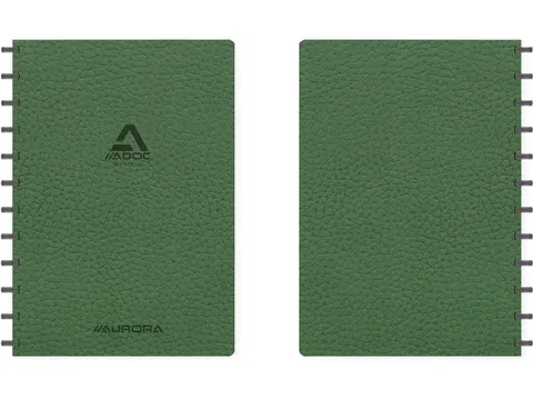 Business schrift A4 144 bladzijden gelijnd groen