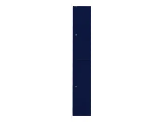 Garderobekast 1802x305x457mm 1x2 Vakken Plaatstaal Oxfordblauw - 1