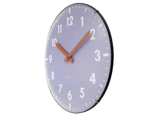 Wandklok NeXtime Duomo 35cm lavendel - 4