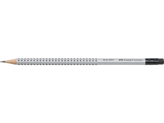 Potlood Faber-Castell GRIP 2001 met gum B