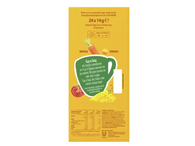Cup a Soup Knorr Indiase kerrie Soep 24x140ml