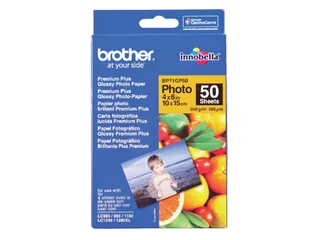 Fotopapier Brother Bp-71 10x15cm 260 Gram Glans 50 Vel - 1