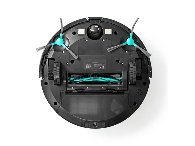 Robotstofzuiger Nedis wifi laser 3-in-1 zwart