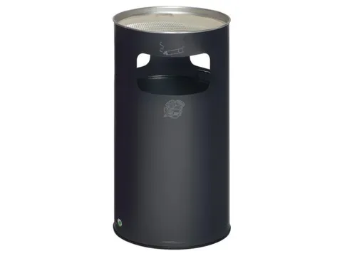 Combi-asbak Hxø 760X420Mm Rond Antraciet