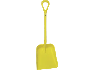 Hygiene 5623-6 Lichtgewicht Schop D-Greep Groot Blad Geel - 1