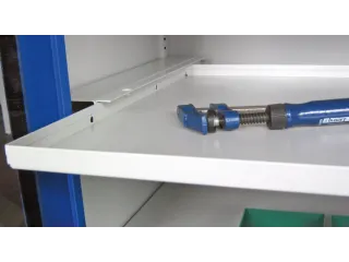 Uitschuifbaar Legbord Voor Lessenaarkast Ral 5010 - 1
