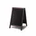 Krijtstoepbord 55x85cm Donkerbruin