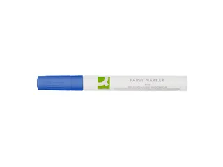 Q-CONNECT Paintmarker op oliebasis ronde punt 2-3mm Blauw - 1