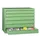 ladekast,HxBxD 800x1023x600mm,6lade(n),cil.slot,RAL7035,front RAL3000
