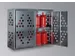 Gasflessenkast 1435x1710x720mm Voor 20 Gasflessen (11kg) Plaatstaal