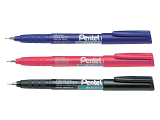 Fineliner Pentel NMF50 rood 0.6mm - 3