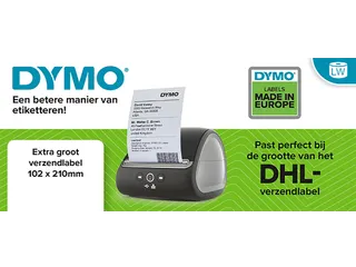 Etiket Dymo 217765 5XL verzendlabel 102x210mm 6 rollen á 140 stuks - 4