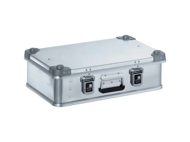 Transportkist Aluminium 29l 180x 600x 400mm Snapsluitingen Draaggreep