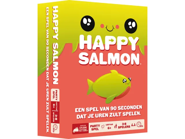 Happy Salmon partyspel 6+