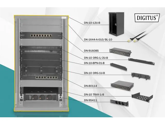 Network Set - 254mm (10IN) - 12U