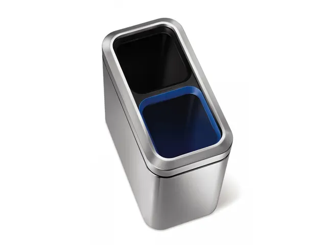 Slim Open Recycler 20 Liter Rvs