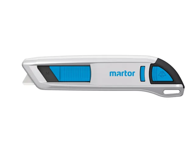 Martor Secunorm 50000210 9MM Veiligheidsmes, grijs, blauw