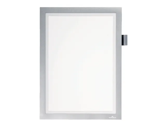 Duraframe Durable 499323 Note A4 zelfklevend zilvergrijs