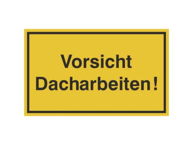 aanwijzingsbord,Pas op! Dakwerkzaamheden,aluminium gemerkt,gemoffeld