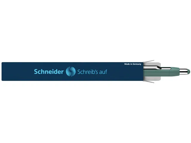 Balpen Schneider Epsilon aqua, blauwschrijvend