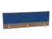 panneau de rehausse,p. table de bureau,NT-cerise,BN6016-bleu