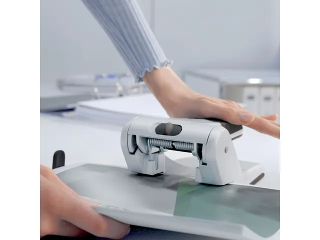 Perforator Leitz Heavy Duty 5180 2-gaats 65vel zilver