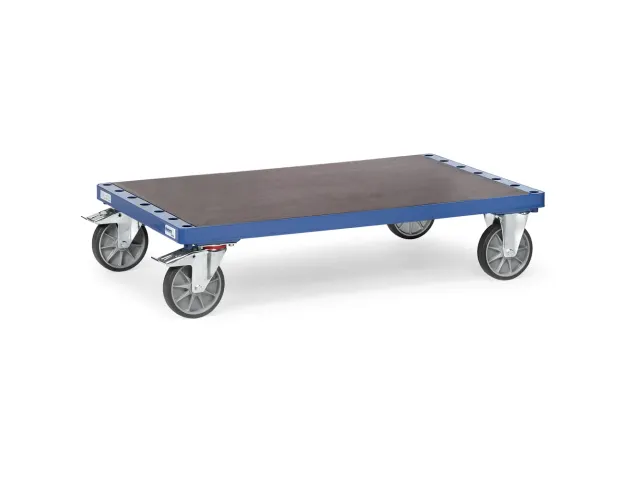 Platenwagen 4465 - Zonder Beugels 500kg 1600x800mm Massief Rubber