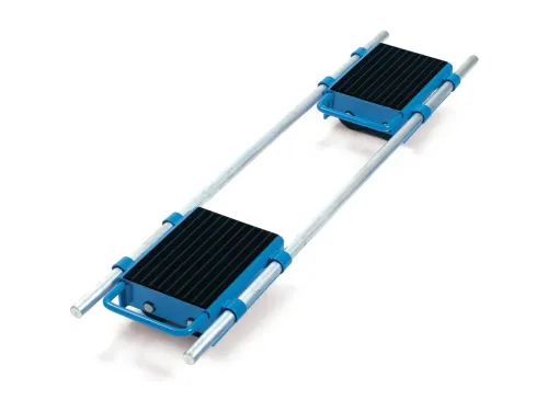 Onderzetrollers 6951 6000kg 250x200mm blauw